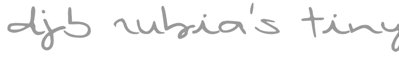 DJB Rubias Tiny Script